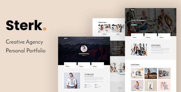 Sterk - Creative Agency & Personal Template