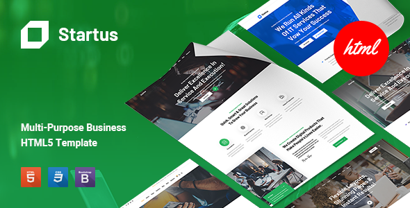 Startus - Multipurpose Business HTML5 Template