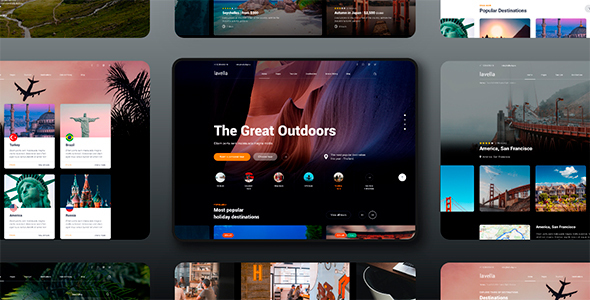 Lavella – Tour & Travel Agency Template