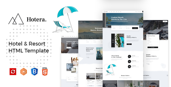 Hotera - Hotel & Resort HTML Template