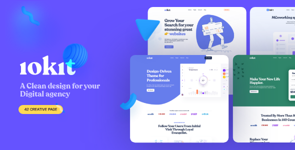 Iokit - Digital & Marketing Agencies Template