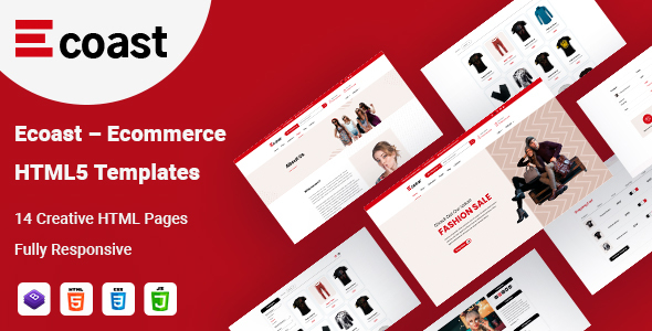 ECoast  eCommerce HTML