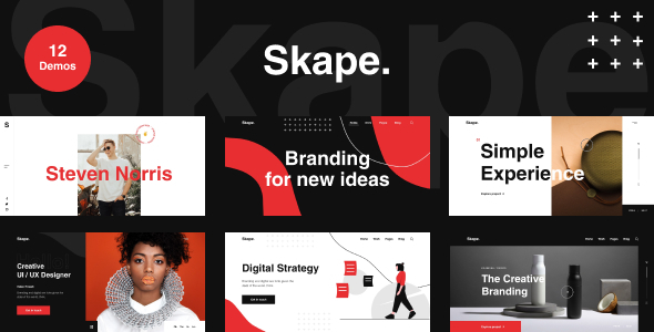 Skape - Creative Agency & Portfolio HTML Template