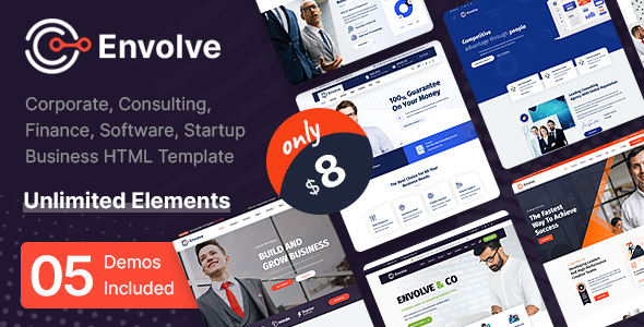 Envolve - Multi-Purpose Business HTML Template