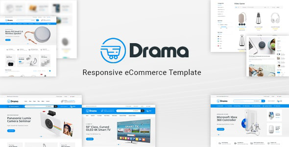 Drama - Responsive Electronics eCommerce HTML Template