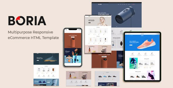 Boria - Multipurpose Responsive eCommerce HTML Template