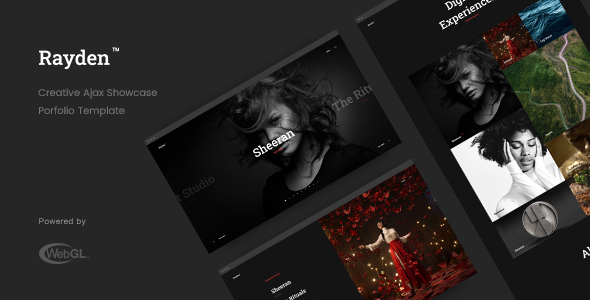 Rayden - Creative HTML Ajax Portfolio Showcase Slider Template