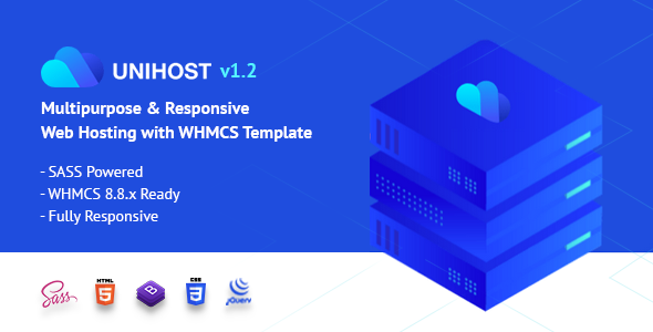 Unihost | Responsive Web Hosting and WHMCS Template