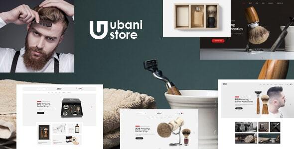 Ubani - Barber Shop Bootstrap 5 Template