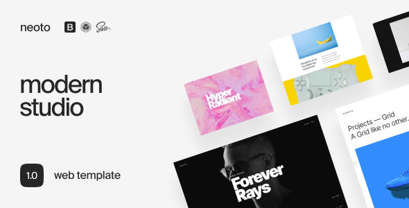 Neoto – Creative Studio Portfolio Template