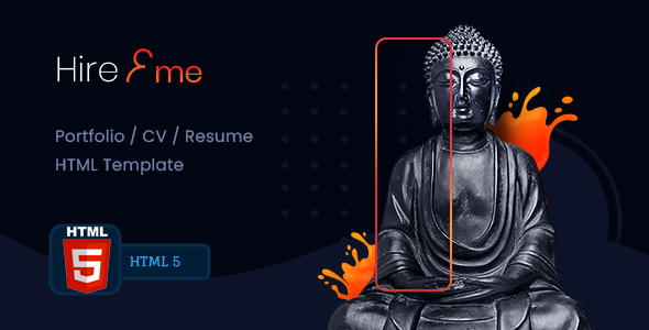 HireMe - Accountant Portfolio HTML Template