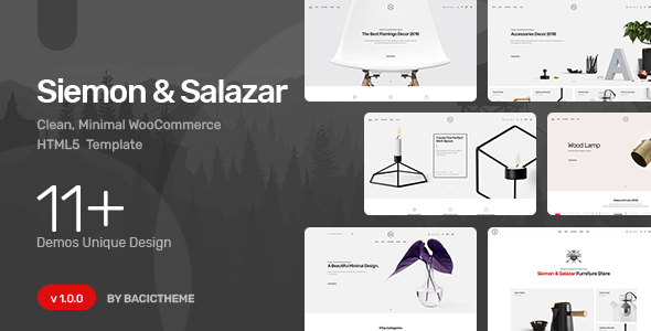 Siemon - Clean Minimal eCommerce HTML5 Template