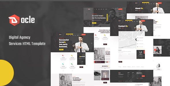 Docle - Agency Services HTML Template