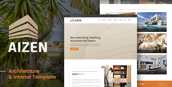 AIZEN - Architecture & Interior Template
