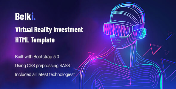 Belki - Virtual Reality Investment HTML Template