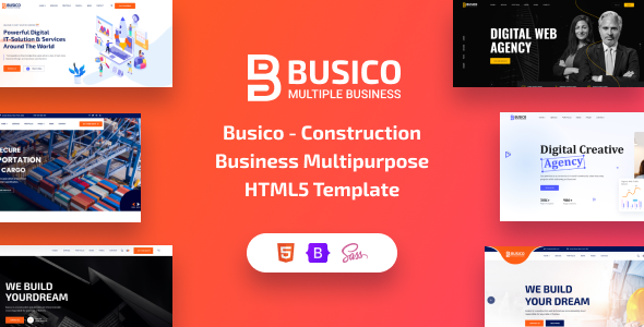 Busico - Construction Business Multipurpose HTML5 Template