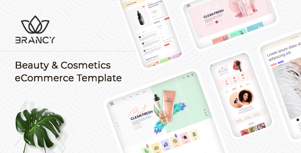 Brancy - Cosmetic & Beauty Salon Website Template