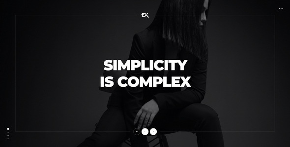 Greatex - One Page Portfolio Template