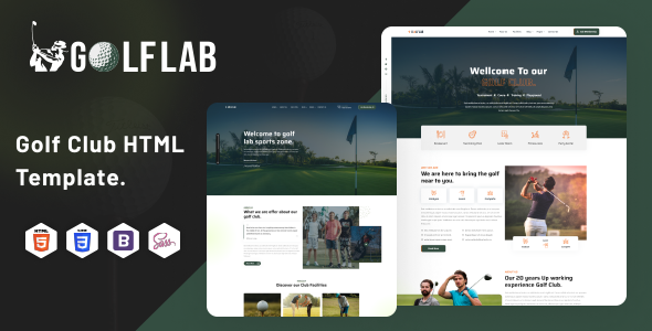 GolfLab - Golf Club HTML Template