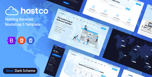 Hostco - Hosting Website Template