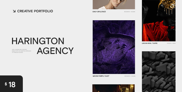 Harington - Creative Portfolio HTML Template