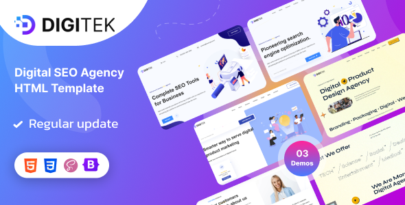Digitek - IT Service HTML Template
