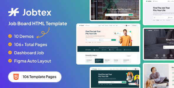 Jobtex | Job Board HTML Template