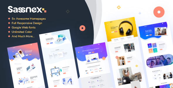 Sassnex - Startup, Saas & Agency HTML5 Template