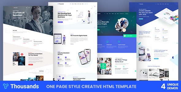 Thousands | Creative Html Template