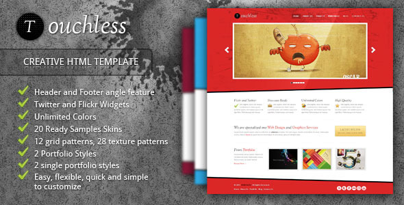 TOUCHLESS - Creative HTML Template