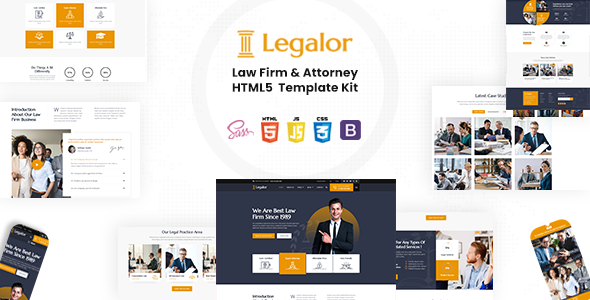 Legalor – Law Firm & Attorney HTML Template