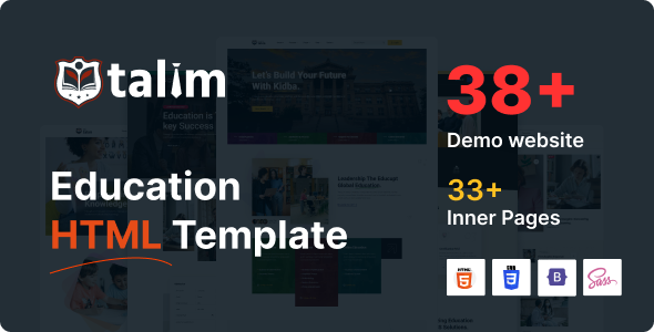Education HTML Template  | Online Education | Education - Talim