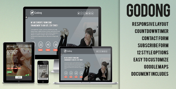 Godong - Responsive Underconstruction Template