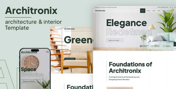 Architronix - Creative Architecture Bootstrap Responsive Template