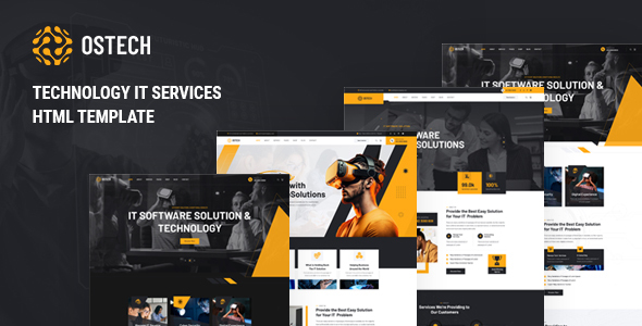 Ostech - Technology IT Services HTML Template