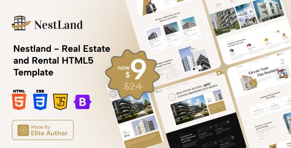 NestLand - Real Estate HTML5 Template