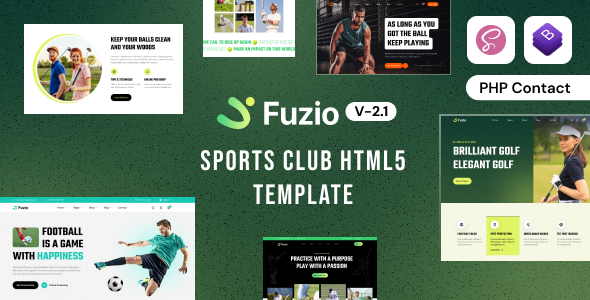 Fuzio - Sports Live Event and Club HTML Template