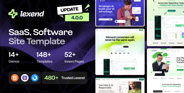 Lexend - Software, SaaS & Startup HTML5 Template