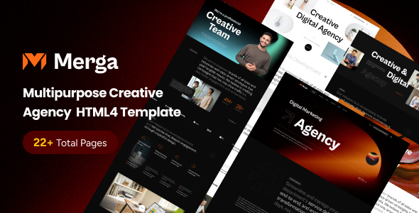 Merga - Multipurpose Tailwind CSS And Creative Agency Template