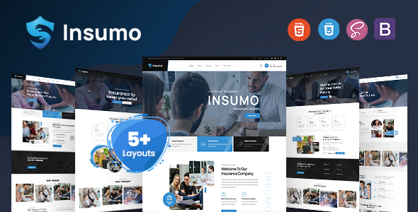 Insumo - Insurance finance HTML Template