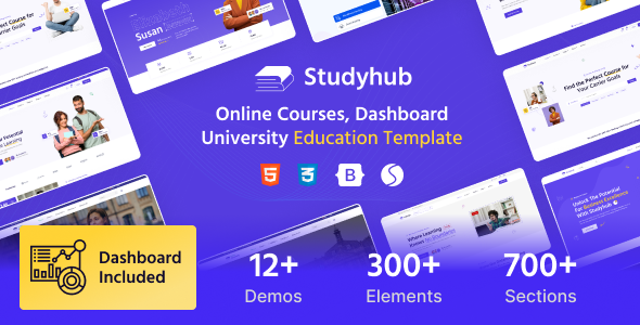 Studyhub -  Education HTML Template