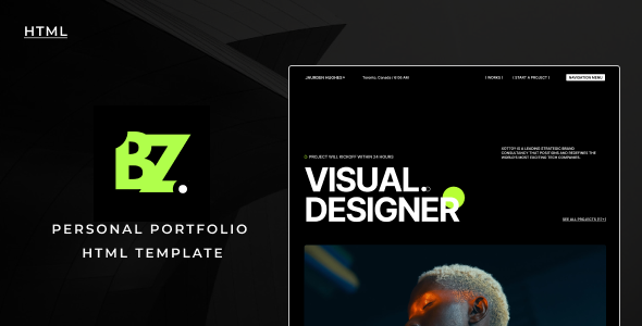 Boldz - Portfolio HTML Template