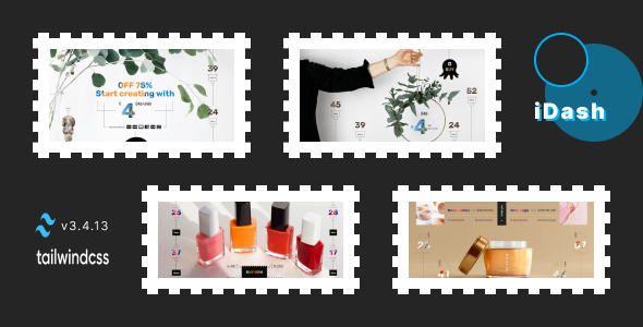 Idash - Tailwind CSS Multipurpose HTML Template