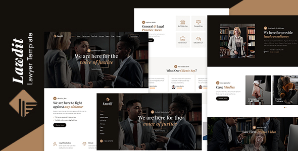 Lawdit - Lawyer HTML Template