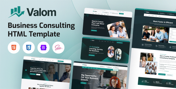Valom - Business Consultancy HTML Template