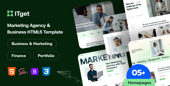 ITget - Marketing Agency & Business HTML5 Template