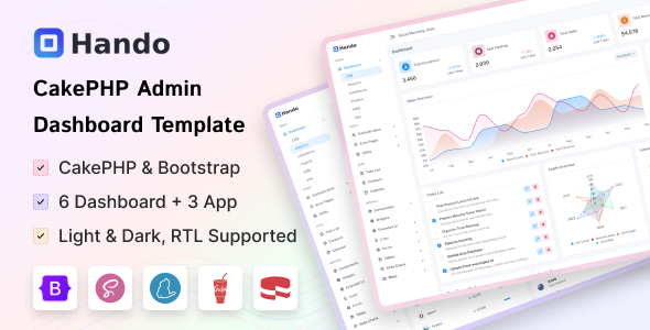 Hando - CakePHP Admin & Dashboard Template