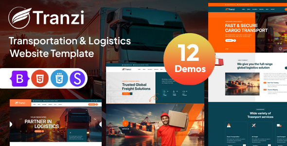 Tranzi – Transportation & Logistics HTML Template