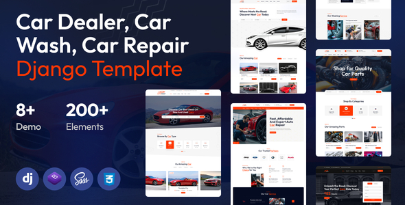 Autovault - Car Dealer And Automotive Django Template