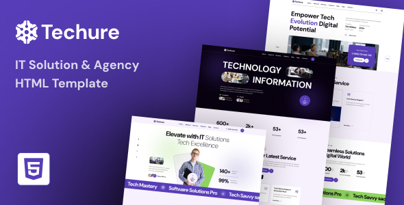 Techure - Modern Technology HTML Template